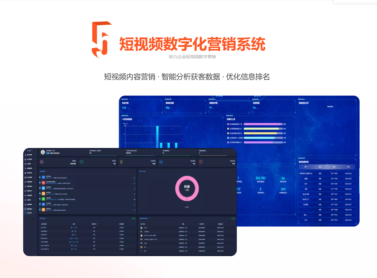 短视频数字化营销系统（服务期半年）